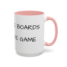 Load image into Gallery viewer, CONTROL THE BOARDS, CONTROL THE GAME Coffee Mug (15oz)
