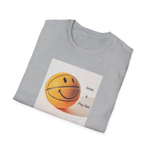 Load image into Gallery viewer, Smile &amp; Play Ball - Unisex Softstyle T-Shirt / 6 colors available
