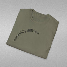 Load image into Gallery viewer, beautifully different Unisex T-Shirt by B E-Z
