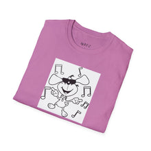 Load image into Gallery viewer, Dancing dog Unisex T-Shirt by B E-Z
