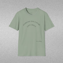 Load image into Gallery viewer, Everyone has a story…Unisex T-Shirt by B E-Z
