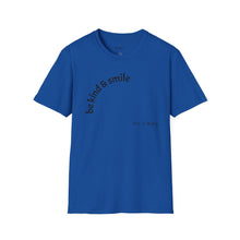 Load image into Gallery viewer, be kind &amp; smile Unisex T-Shirt by B E-Z

