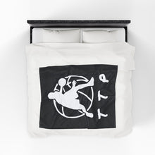 Load image into Gallery viewer, TTP (Trust The Process) Velveteen Plush Blanket
