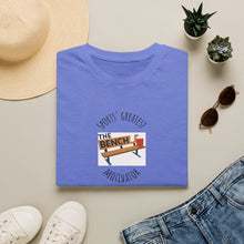 Load image into Gallery viewer, Sports' Greatest Motivator - The Bench Unisex T-Shirt by B E-Z
