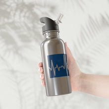 Load image into Gallery viewer, hoops pulse Stainless Steel Water Bottle With Straw, 20oz
