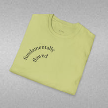 Load image into Gallery viewer, fundamentally flawed Unisex T-Shirt by B E-Z
