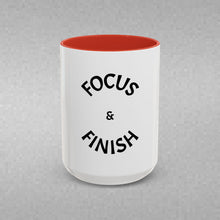 Load image into Gallery viewer, FOCUS + FINISH Coffee Mug (15oz)
