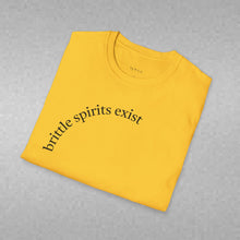 Load image into Gallery viewer, brittle spirits exist Unisex T-Shirt by B E-Z
