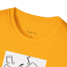 Load image into Gallery viewer, Dancing dog Unisex T-Shirt by B E-Z
