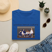 Load image into Gallery viewer, positive bench culture Unisex T-Shirt by B E-Z
