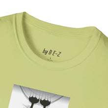Load image into Gallery viewer, Dangling cat Unisex T-Shirt by B E-Z
