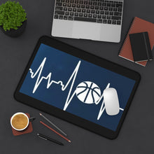 Load image into Gallery viewer, BASKETBALL PULSE Desk Mat (12&quot; x 18&quot;)
