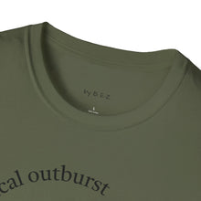 Load image into Gallery viewer, rhetorical outburst Unisex T-Shirt by B E-Z
