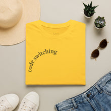 Load image into Gallery viewer, code switching Unisex T-Shirt by B E-Z
