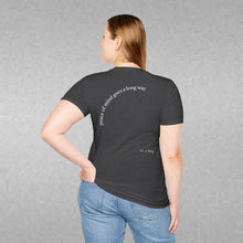 Load image into Gallery viewer, peace of mind goes a long way Unisex T-Shirt by B E-Z
