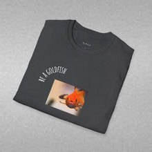 Load image into Gallery viewer, be a goldfish Unisex T-Shirt by B E-Z
