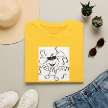 Load image into Gallery viewer, Dancing dog Unisex T-Shirt by B E-Z
