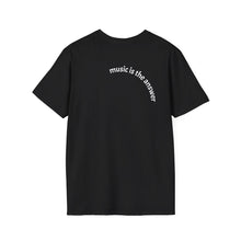 Load image into Gallery viewer, Music is the answer Unisex T-Shirt by B E-Z
