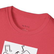 Load image into Gallery viewer, Dancing dog Unisex T-Shirt by B E-Z
