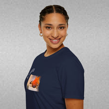 Load image into Gallery viewer, be a goldfish Unisex T-Shirt by B E-Z
