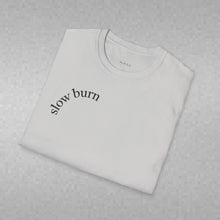 Load image into Gallery viewer, slow burn Unisex T-Shirt by B E-Z
