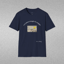 Load image into Gallery viewer, even plants struggle for sunlight Unisex T-Shirt by B E-Z
