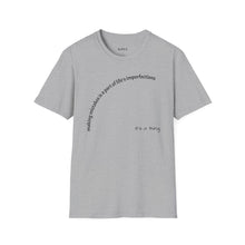 Load image into Gallery viewer, making mistakes is part of ... Unisex T-Shirt by B E-Z
