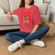 Load image into Gallery viewer, Doggie kiss Unisex T-Shirt by B E-Z
