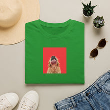 Load image into Gallery viewer, Doggie kiss Unisex T-Shirt by B E-Z
