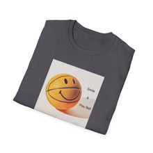 Load image into Gallery viewer, Smile &amp; Play Ball - Unisex Softstyle T-Shirt / 6 colors available
