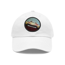 Load image into Gallery viewer, Speed Racer Dad Hat with Leather Patch (Round)
