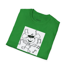 Load image into Gallery viewer, Dancing dog Unisex T-Shirt by B E-Z
