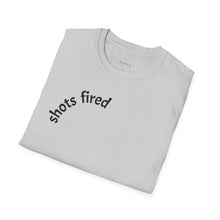 Load image into Gallery viewer, Shots fired Unisex T-Shirt by B E-Z
