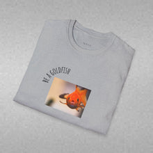 Load image into Gallery viewer, be a goldfish Unisex T-Shirt by B E-Z
