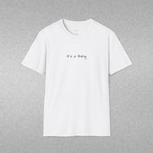 Load image into Gallery viewer, Listen To Your Life (Back of Shirt) Unisex T-Shirt by B E-Z - It's A Thing
