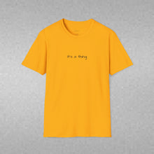 Load image into Gallery viewer, Listen To Your Life (Back of Shirt) Unisex T-Shirt by B E-Z - It's A Thing
