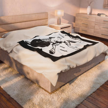 Load image into Gallery viewer, 5 D's of Dodgeball Velveteen Plush Blanket
