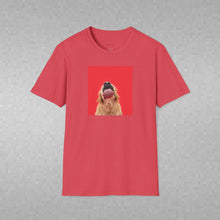 Load image into Gallery viewer, Doggie kiss Unisex T-Shirt by B E-Z

