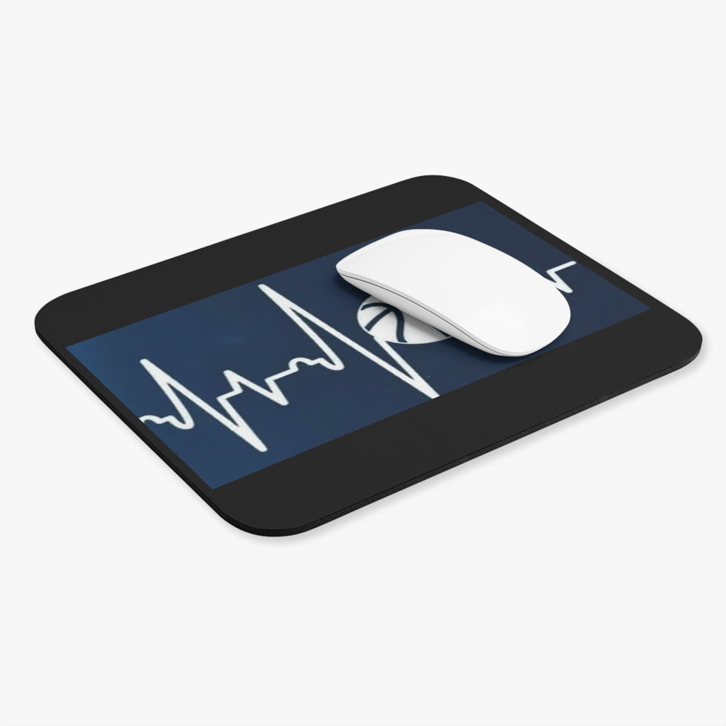 BASKETBALL PULSE Mouse Pad (Rectangle)