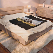 Load image into Gallery viewer, Relaxing Great Dane Velveteen Plush Blanket
