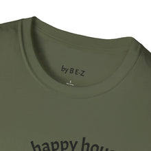 Load image into Gallery viewer, happy spouse, happy house Unisex T-Shirt by B E-Z
