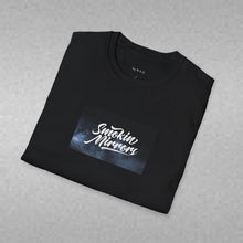 Load image into Gallery viewer, smokin' mirrors Unisex T-Shirt by B E-Z
