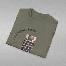 Load image into Gallery viewer, read banned books 2.0 Unisex T-Shirt by B E-Z

