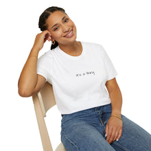 Load image into Gallery viewer, Dance Through The Darkness (Back of Shirt) Unisex T-Shirt by B E-Z - It's A Thing
