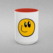 Load image into Gallery viewer, Smiley Coffee Mug (15oz)
