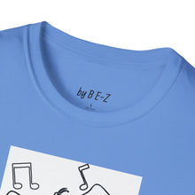 Load image into Gallery viewer, Dancing dog Unisex T-Shirt by B E-Z
