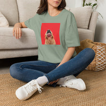 Load image into Gallery viewer, Doggie kiss Unisex T-Shirt by B E-Z

