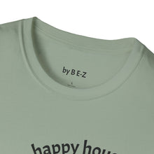 Load image into Gallery viewer, happy spouse, happy house Unisex T-Shirt by B E-Z
