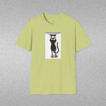 Load image into Gallery viewer, Dangling cat Unisex T-Shirt by B E-Z
