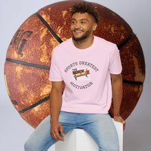 Load image into Gallery viewer, Sports Greatest Motivator- Attitude (see back) Unisex T-Shirt by B E-Z
